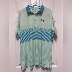 Men's Under Armour HeatGear Golf Polo Size XL